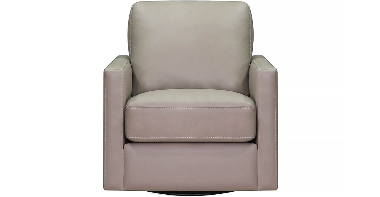 Dillon Swivel Leather Chair